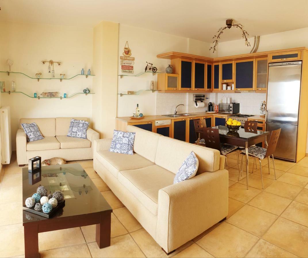 Derveni Seaside Apartments "Penthouse" エクステリア 写真
